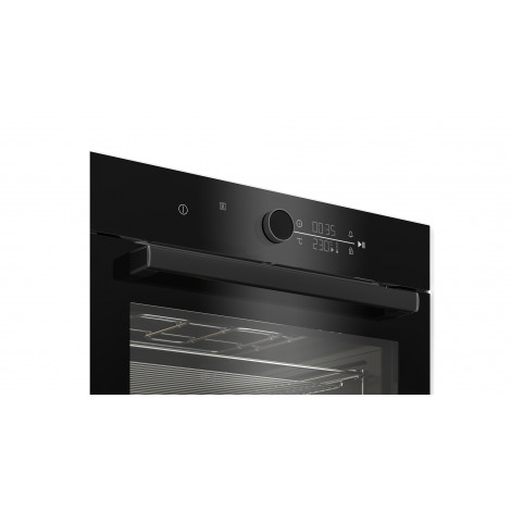 BEKO Oven | BBCM17400B | 48 L | Electric | Hydrolytic | Touch control | Steam function | Height 45.5 cm | Width 59.4 cm | Black