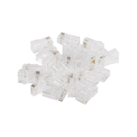 Lanberg | RJ45 Cat. 5/5e UTP Plug 8P8C, 20 pcs | Transparent