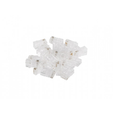Lanberg | RJ45 Cat. 5/5e UTP Plug 8P8C, 20 pcs | Transparent