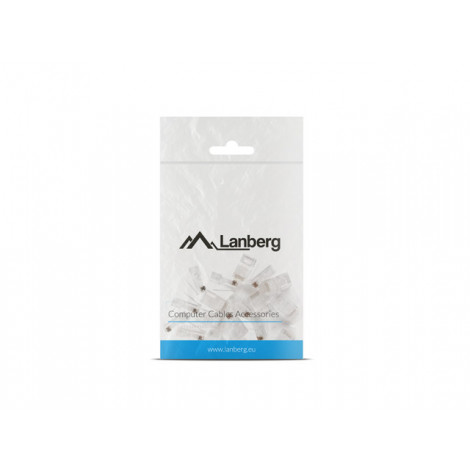 Lanberg | RJ45 Cat. 5/5e UTP Plug 8P8C, 20 pcs | Transparent