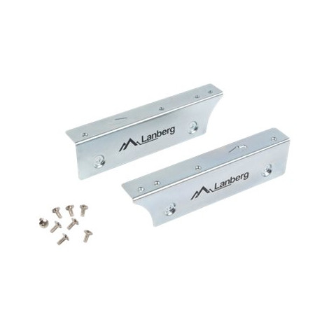 Lanberg Mounting Frame for 2.5" SSD/HDD to 3.5" Bay | IF-35-25 | Silver