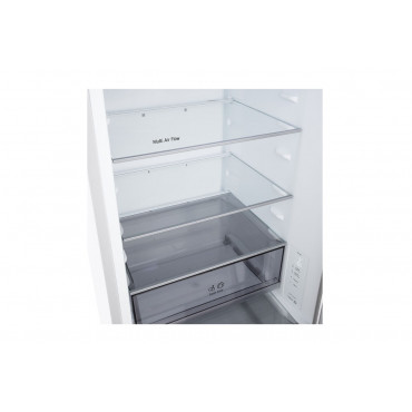 LG Refrigerator | GBBSJ1CCSW | Energy efficiency class C | Free standing | Combi | Height 186 cm | Fridge net capacity 220 L | F