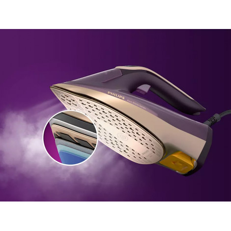 Philips | DST8040/30 Azur 8000 Series | Steam Iron | 3000 W | Water tank capacity 350 ml | Continuous steam 80 g/min | Steam boo