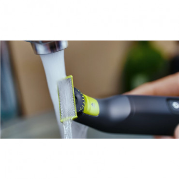 Philips Face and Body Shaver | QP6542/15 OneBlade Pro 360 | Operating time (max) 90 min | Wet & Dry | Lithium Ion | Black