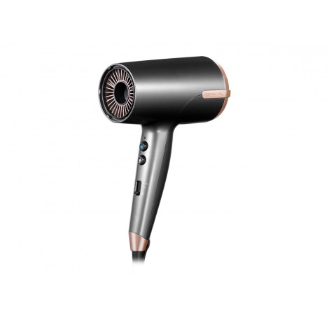 Remington | Hair dryer | D6077 | 2000 W | Number of temperature settings 3 | Ionic function | Diffuser nozzle | Grey