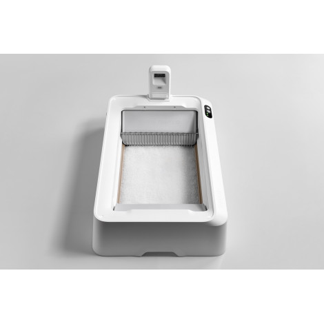 PETKIT Purobot Crystal Duo with Camera Self-Cleaning Cat Litter Box | White