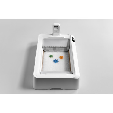 PETKIT Purobot Crystal Duo with Camera Self-Cleaning Cat Litter Box | White