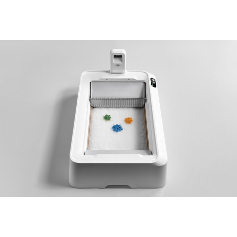 PETKIT Purobot Crystal Duo with Camera Self-Cleaning Cat Litter Box | White