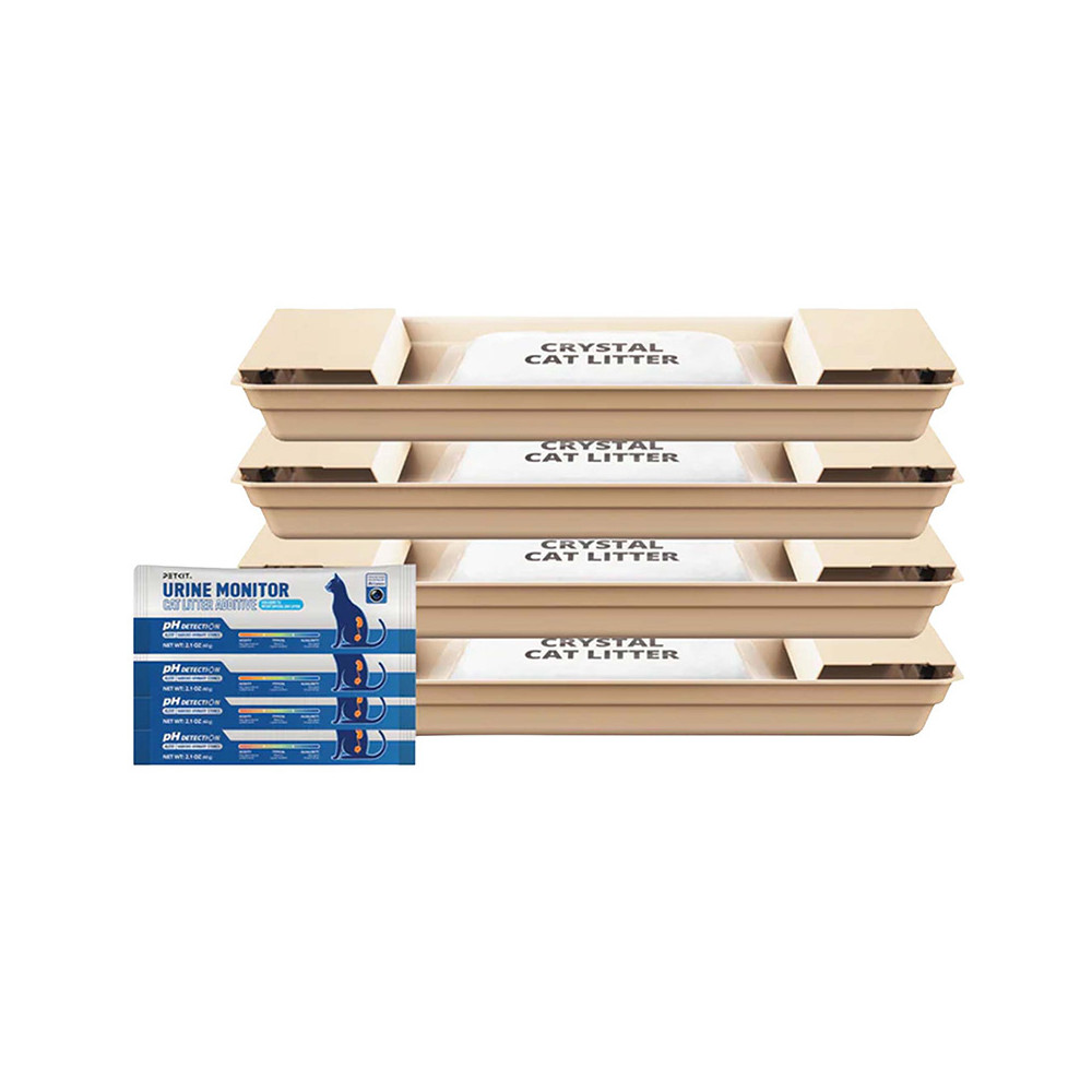 PETKIT Crystal PH Litter for Purobot Crystal Duo, 4 bags