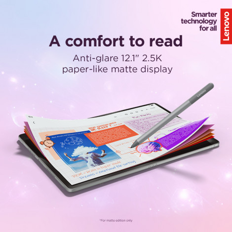 Lenovo Idea Tab Plus Wi-Fi (without power adapter) | ZAG70004SE | 12.1 " | Luna Grey | IPS | 2560 x 1600 pixels | MediaTek | Dim