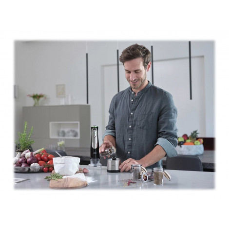 Braun | Hand Blender | MQ9138XI MultiQuick 9 | Hand Blender | 1200 W | Number of speeds 3 | Chopper | Ice crushing | Black/Stain