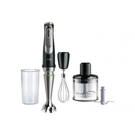 Braun | Hand Blender | MQ9135XI MultiQuick 9 | Hand Blender | 1200 W | Number of speeds 3 | Black/Stainless Steel