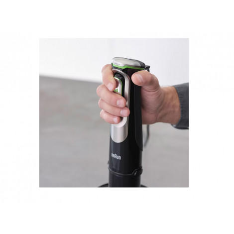 Braun | Hand Blender | MQ9135XI MultiQuick 9 | Hand Blender | 1200 W | Number of speeds 3 | Black/Stainless Steel