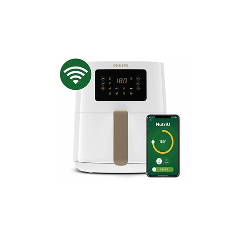 Philips | Airfryer Connected | HD9255/30 Series 5000 | Power 1400 W | Capacity 4.1 L | White