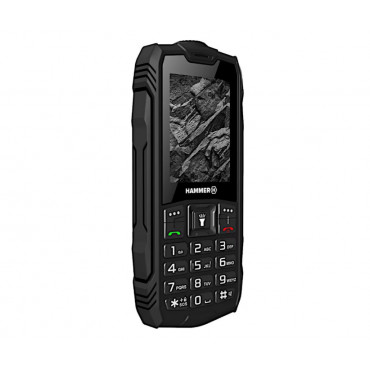 Hammer | Rock | Black | 2.4 " | TFT | 32 MB | 32 MB | Dual SIM | Bluetooth | 3.0 | Main camera resolution 0.3 MP | 1800 mAh