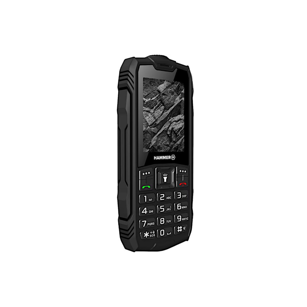 Hammer | Rock | Black | 2.4 " | TFT | 32 MB | 32 MB | Dual SIM | Bluetooth | 3.0 | Main camera resolution 0.3 MP | 1800 mAh