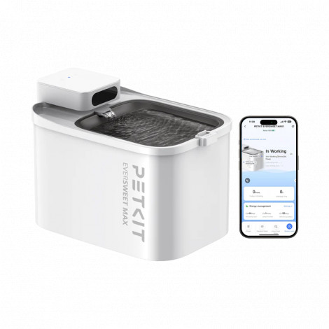 PETKIT Drinking Fountain | Eversweet Max UVC | Capacity 3 L | Material Food-grade ABS | White