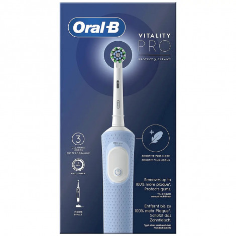 Oral-B | Electric Toothbrush | Vitality Pro | Rechargeable | For adults | Number of brush heads included 1 | Number of teeth bru