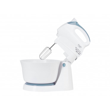 Adler | Mixer | AD 4202 | Mixer with bowl | 300 W | Number of speeds 5 | Turbo mode | White