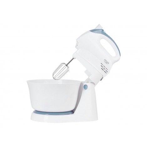 Adler | Mixer | AD 4202 | Mixer with bowl | 300 W | Number of speeds 5 | Turbo mode | White