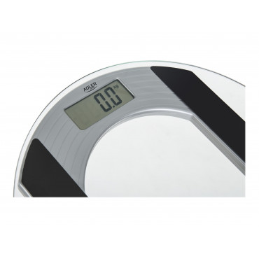Adler | Body fit Scales | Maximum weight (capacity) 150 kg | Accuracy 100 g | Glass