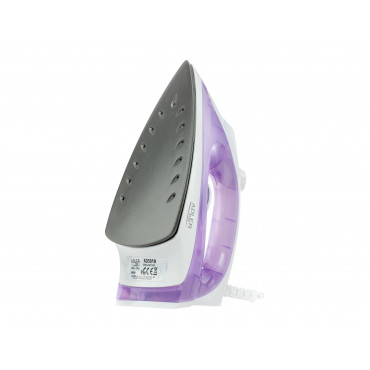 Iron | Adler | AD 5019 | With cord | 1600 W | Water tank capacity 100 ml | Continuous steam 10 g/min | Violet/White