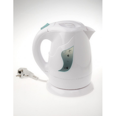 Adler | Kettle | AD 08 | Standard | 850 W | 1 L | Plastic | 360 rotational base | White