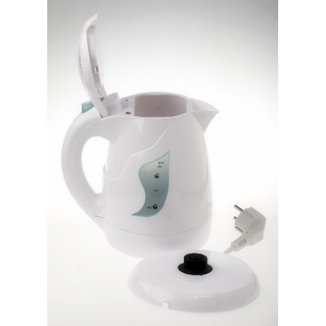 Adler | Kettle | AD 08 | Standard | 850 W | 1 L | Plastic | 360 rotational base | White