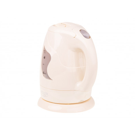 Adler | Kettle | AD 08 b | Standard | 850 W | 1 L | Plastic | 360 rotational base | Beige