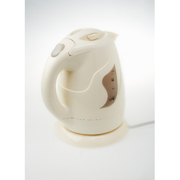 Adler | Kettle | AD 08 b | Standard | 850 W | 1 L | Plastic | 360 rotational base | Beige