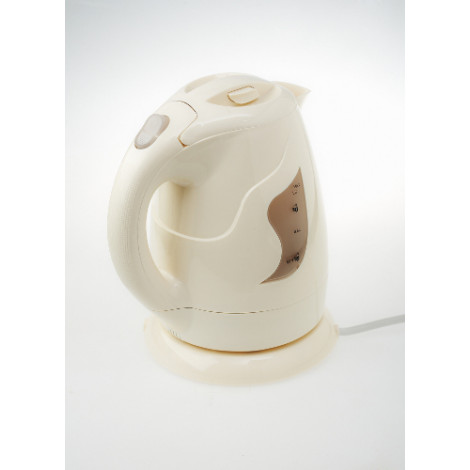 Adler | Kettle | AD 08 b | Standard | 850 W | 1 L | Plastic | 360 rotational base | Beige