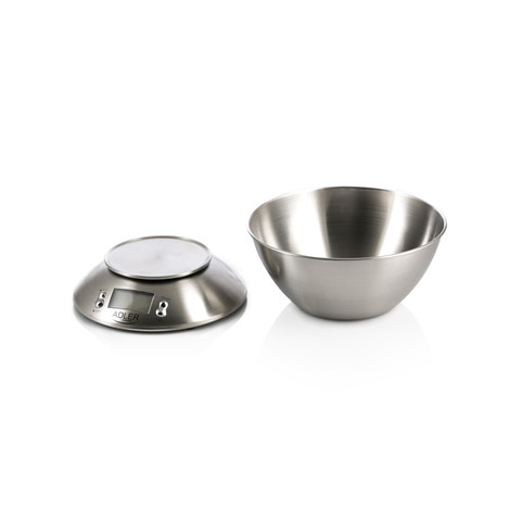Adler | Kitchen scales | AD 3134 | Maximum weight (capacity) 5 kg | Graduation 1 g | Stainless steel