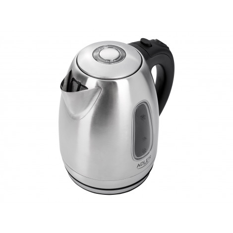 Adler | Kettle | AD 1223 | Standard | 2200 W | 1.7 L | Stainless steel | 360 rotational base | Stainless steel