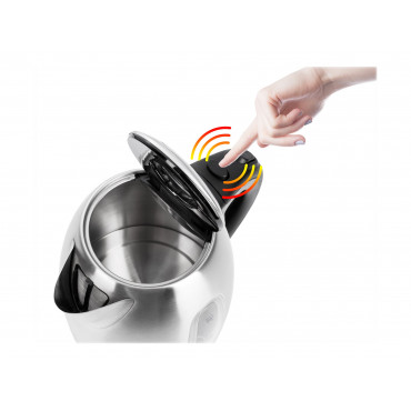 Adler | Kettle | AD 1223 | Standard | 2200 W | 1.7 L | Stainless steel | 360 rotational base | Stainless steel