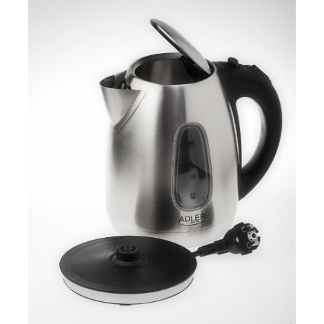 Adler | Kettle | AD 1223 | Standard | 2200 W | 1.7 L | Stainless steel | 360 rotational base | Stainless steel