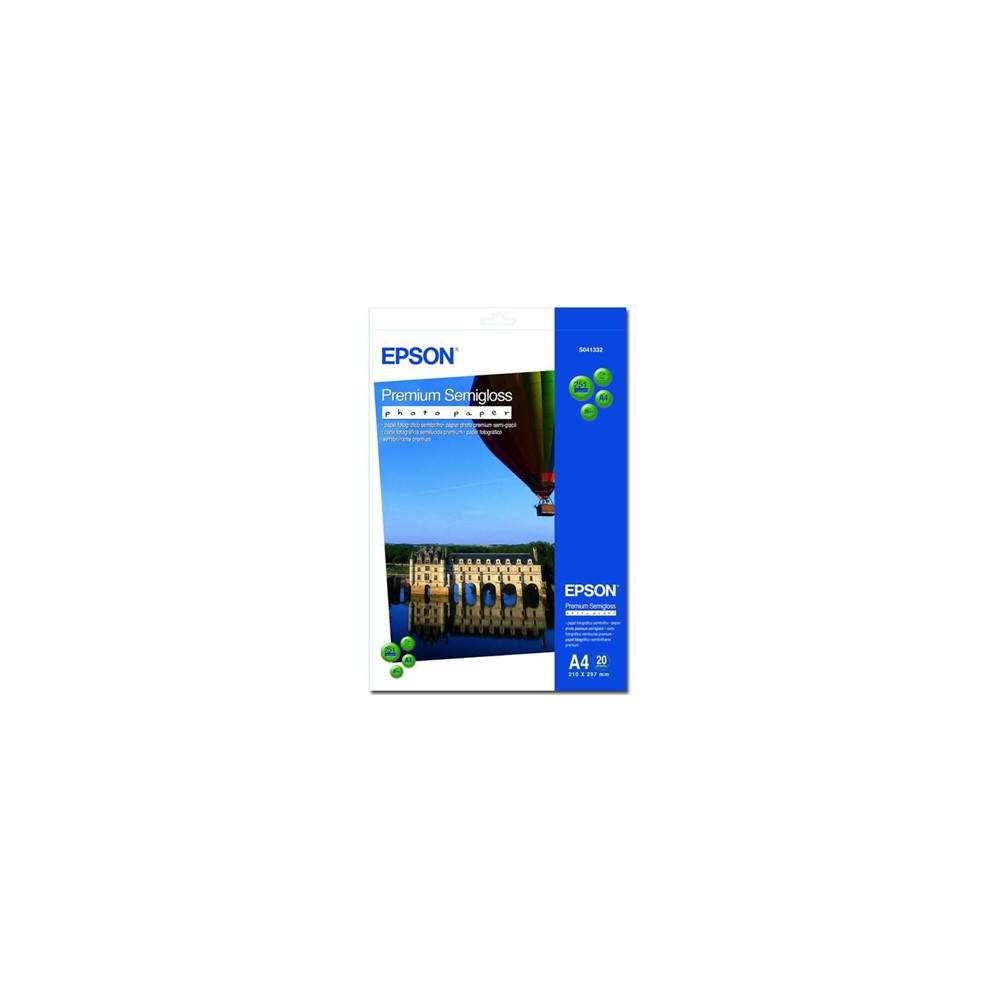 Premium Semigloss Photo Paper, DIN A4, 251g/m , 20 Sheets | A4