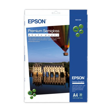 Premium Semigloss Photo Paper, DIN A4, 251g/m , 20 Sheets | A4