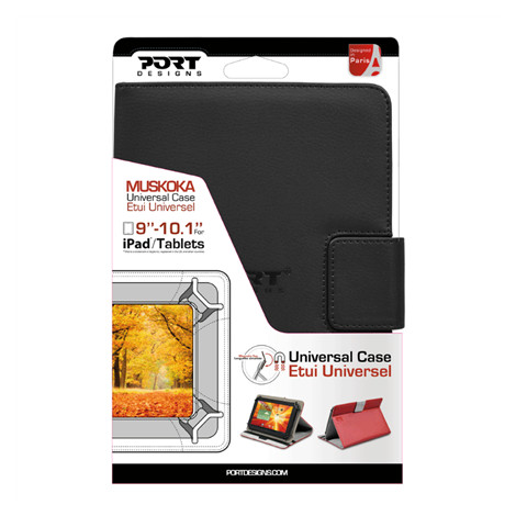 PORT DESIGNS | MUSKOKA Universal | 10 " | Folio | 10'' | Black
