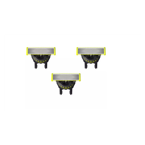 Philips | Replaceable blade (3 pcs) | QP430/50 OneBlade | Black/Green
