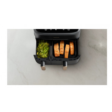 Philips Airfryer | NA352/00 | Power 2750 W | Capacity 9 L | Rapid Air technology | Charcoal Grey/Copper