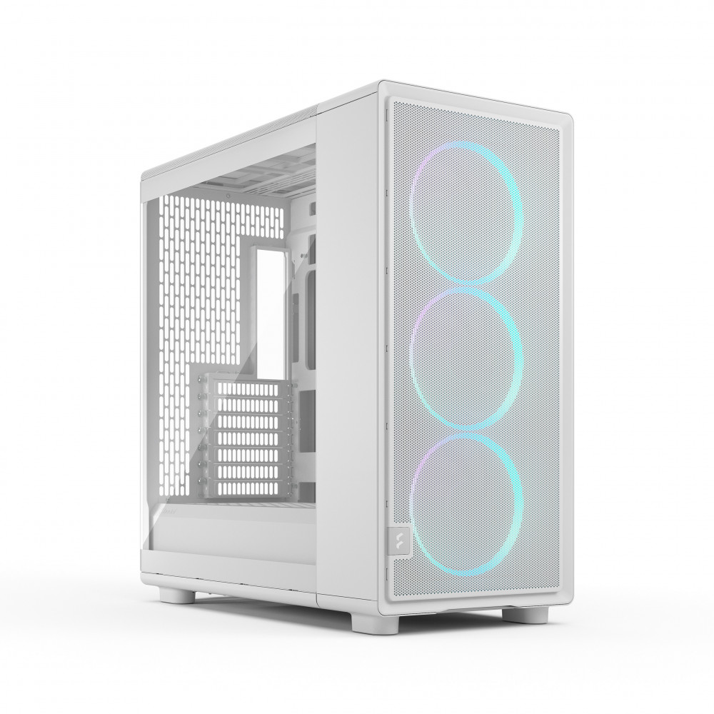 Fractal Design Case | Epoch XL | White TG RGB Clear Tint | ATX | Power supply included No