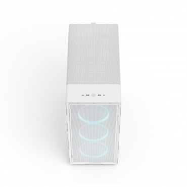 Fractal Design Case | Epoch XL | White TG RGB Clear Tint | ATX | Power supply included No
