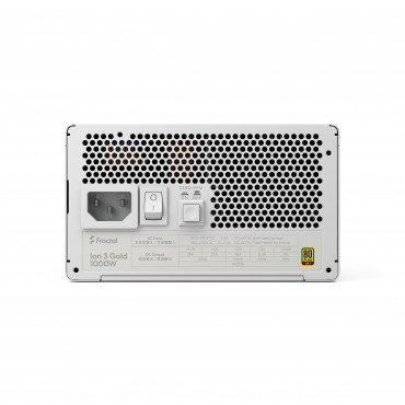 Fractal Design Power Supply, White | Ion 3 Gold | 1000 W