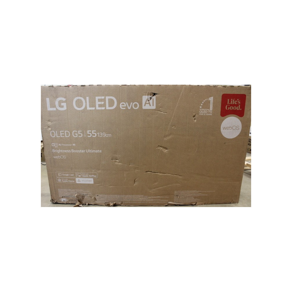 SALE OUT. LG OLED55G51LW | 55 | Smart TV | webOS 25 | UHD | DAMAGED PACKAGING