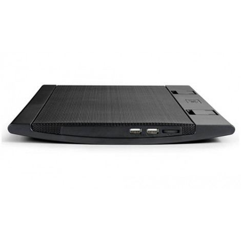 Deepcool | Laptop cooler Wind Pal FS , slim, portabel , highe performance, two 140mm fans, 2 xUSB Hub, up tp 17" | 382x262x46mm 