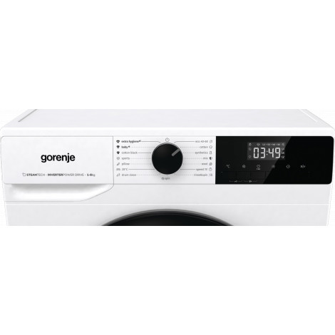 Gorenje | Washing Machine | W11NHPI84AS | Energy efficiency class A | Front loading | Washing capacity 8 kg | 1400 RPM | Depth 5