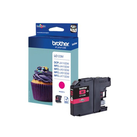 Brother LC123M | Ink Cartridge | Magenta