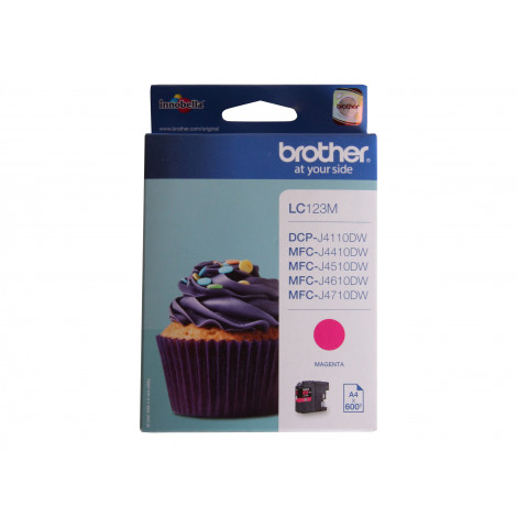Brother LC123M | Ink Cartridge | Magenta