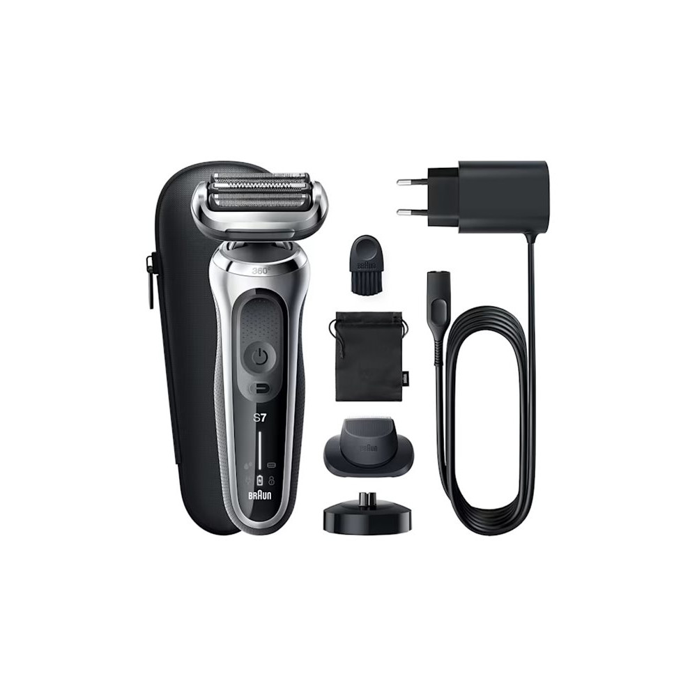 Braun | Shaver | 71-S4200cs | Operating time (max) 50 min | Wet & Dry | Silver/Black