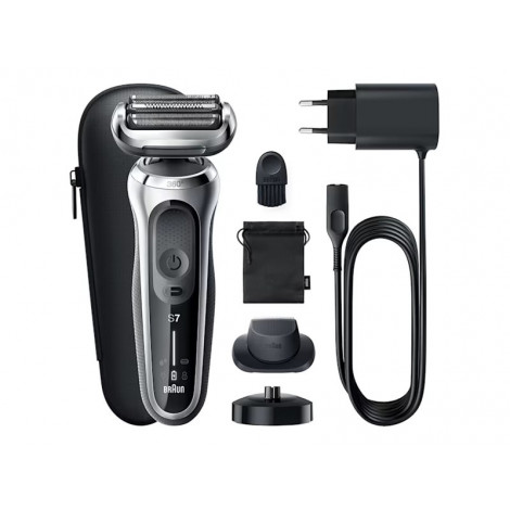 Braun | Shaver | 71-S4200cs | Operating time (max) 50 min | Wet & Dry | Silver/Black